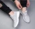 Import Fashion trend Men Women Unisex shoes 2020 new spring student flying woven mens running shoes sports breathable casual shoes from China