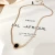 Import fashion trendy jewelry stainless steel gold plated necklace women from China