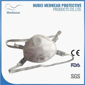 FFP3 Disposable Respirator Mask for Asbestos with valved