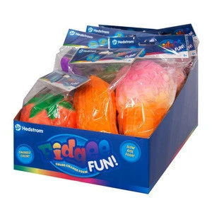 Fidgee funny slow rise foam color change kids new beauty toys