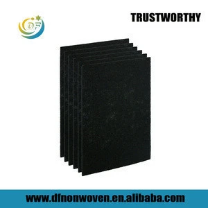 Filter mesh fiber felt activated carbon filter for air conditioner manufacturer from china