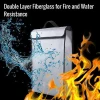 Fireproof Bag Document Holder Waterproof Bags Foldable for Fire Safe