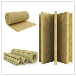 Fireproof Sound Absorbing Insulation Material Rock Wool bare Blankets,Rockwool pipe cover