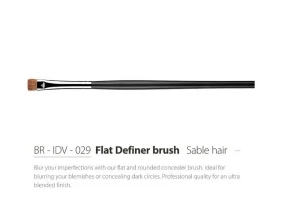 Flat Definer Brush Sable Hair Cosmetic Brush