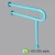 Import Floor-Standing Durable Grab Bar For Bathroom from China