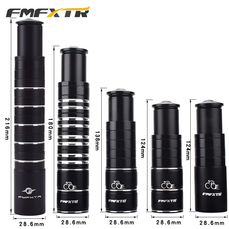 FMFXTR High Quality Aluminium Alloy Bike Bicycle Fork Stem Bicycle rise extend Increase Extender Handlebar heightening