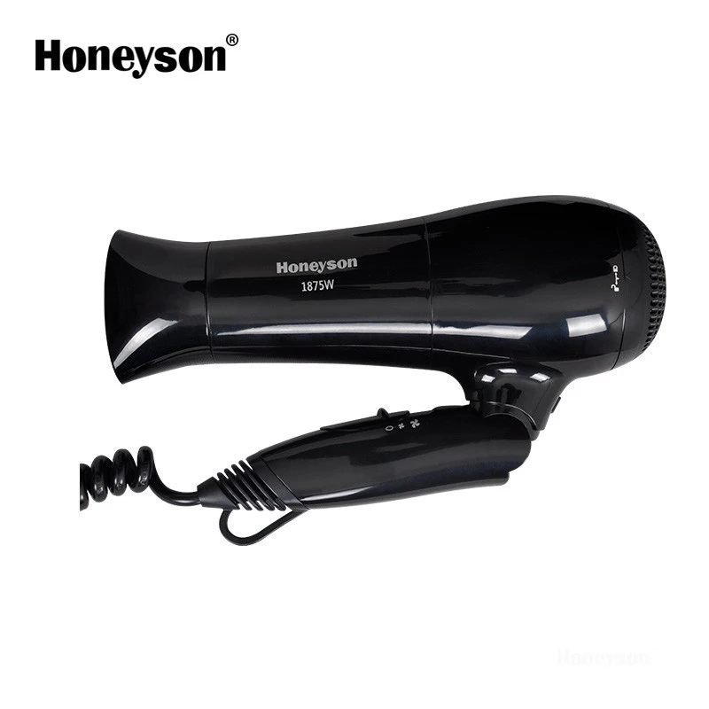 Foldable ABS Plastic Hair Dryer in 1800W Professional for Deluxe Hotel