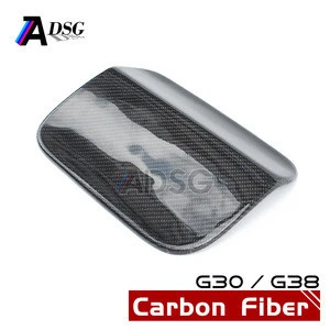 For Carbon fiber Gloss black Fuel Tank Cover for BMW G30 G38 2017 - IN