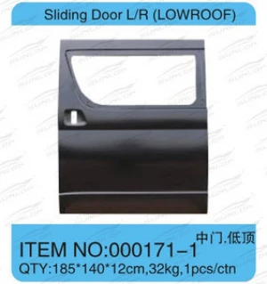 for hiace body kit #000171-1 sliding door for for hiace low roof 2005 up,commuter, van bus,for hiace200