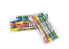 Four colors flathead crayon box for children&#39;s environmental crayons