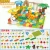 Import Free Shipping UKBOO H110 180/182pc Marble Puzzle Race Track Learning Toy Slide Big Bricks Run Building Blocks Construction Toys from China