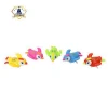 Funny cute wind up plastic 12 pieces set swim bath toys for baby