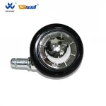 Furniture Heavy Duty  Pressure Caster Base Inner Locking Office Chair Wheels Supplier From China  DWG-G009