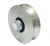 Import galvanized U groove Sliding Gate Wheel with Bolt from China