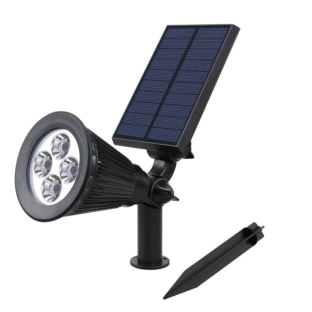 Garden Power panel lights outdoor waterproof IP44 solar parking lot light