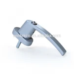 German pvc Lockable Casement Window Handle with Lock Key