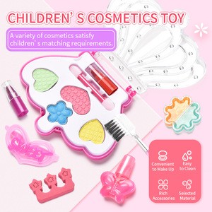 Girls Beauty Pretend Play Toys Non Toxic Skin Friendly Girl&#39;s Simulation Makeup Games Cosmetic Box Toy For Children