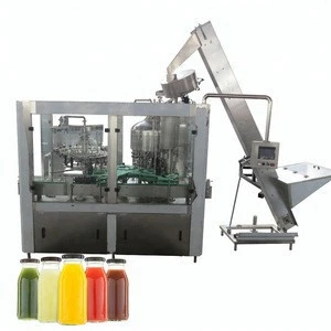 Glass bottle non alcoholic sparkling wine water filling machine 8000bph with CE high speed