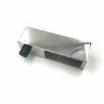 Glass Sliding Door System Stainless Steel Bathroom Accessories Square Tube Localizer  glass hardware