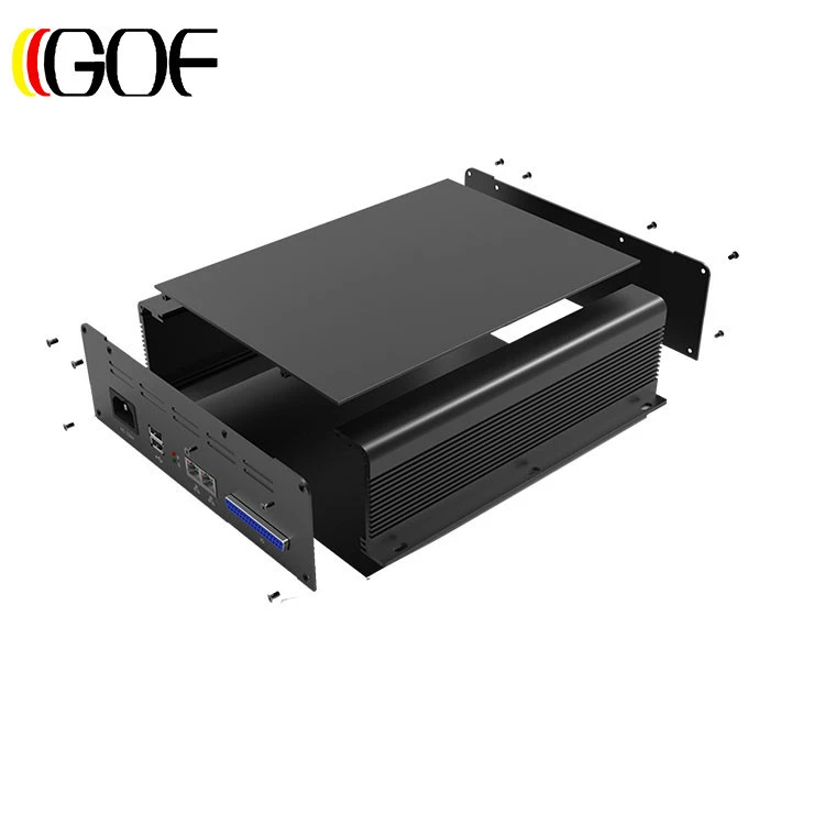 GOF H40 Factory Price Electroplating Box Muti-Function Project Box Aluminum Enclosure for Electronic