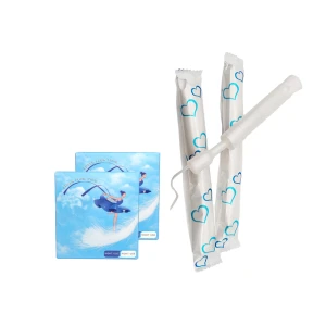 Good Price Customized Viscose Tampons  Normal Size Tampons Brand Name Good Female Tampons