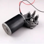 good quality 12v dc worm gear motor 200RPM mini brush small 12v dc motor