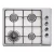 Import Good Quality 4 Burner Indoor Stainless Steel Table Gas Stove With Cast Iron Or Enamel Pan Support from China