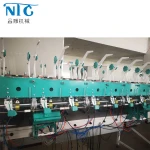 Good quality customized 140KW 40-180m/min guiding yarn speed spinning top machine