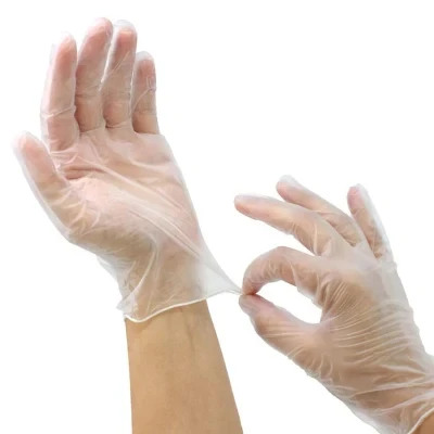 Good Quality Disposable Examination Vinyl Gloves PVC Gloves for Beauty Salon