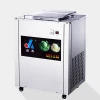 Good quality single pan fry ice cream machine 20L/h Electric Automatic Frying ice Machine for Snacks