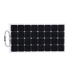 Good Quality Waterproof Monocrystalline Sun Power Cell Flexible 100W Solar Panel Bendable for RV Boat Yacht Golf Cart