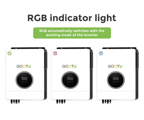 Buy Gootu Kw Hybrid Solar Inverter Vac Single Phase V Kva Pure