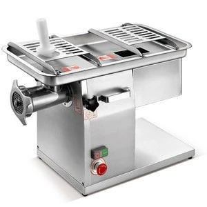 GRACE New!!! 450W multifunctional fresh meat Slicing and grinding machine , 3mm automatic goat meat cutting machine