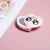 Import Gracedo Peach Custom Logo Small Make Up Led Cute Pocket Mirror With Small Fan from China