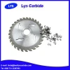 Grade YG6X cemented carbide saw tips with nickel coating
