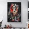 Graffiti Animals Lion Wall Art Pictures And Posters Oil Painting For Home Decor Cuadros Living Room Decoration Canvas Painting