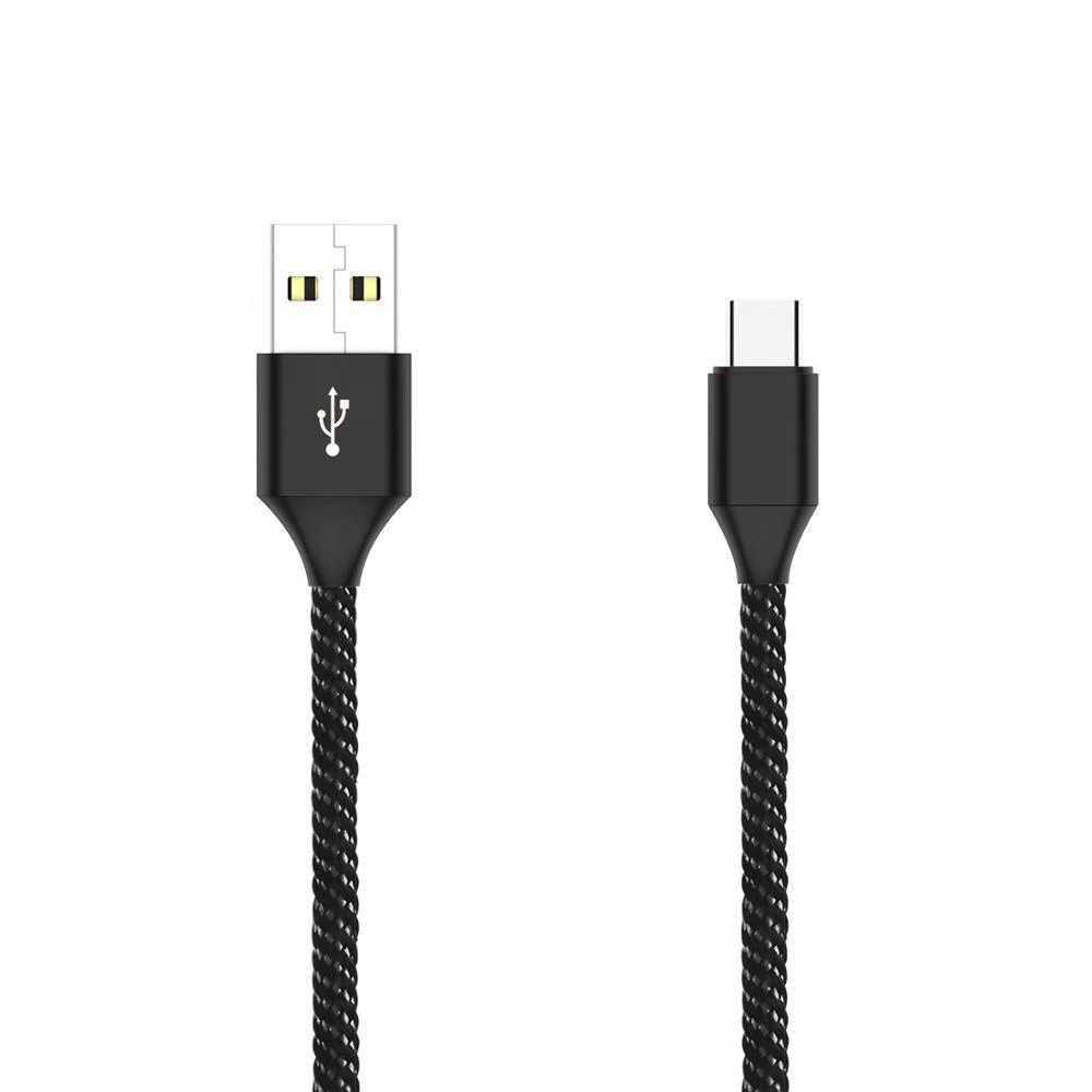 Great Quality Android Charging Fabric Braided Micro USB Data Cable