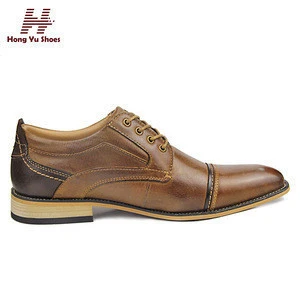 Guangzhou factory customized men dress leather shoes