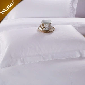 Guangzhou wholesale plain 100% cotton bedding set/bed sheets/quilt cover/pillow case