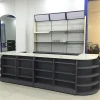 GUANGZHOURUNDA shelves checkout counter with conveyor belt for retail store
