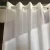 Import Hafei white plain double layer plastic hookless waterproof hotel shower curtain from China