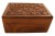 Import Hand carved Solid Rose wood Cremation Urn - Tree of Life Design Engraved from India