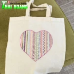 Hand Embroidery Tote Bag - 100% Handmade