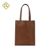 Handmade brand design genuine leather ladies women leather bags handbag tote with custom printed logo