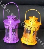 Hanging Hurricane Candle Holder Lantern 6 color options