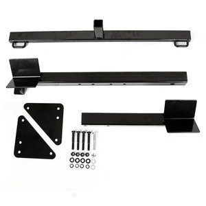 Hard Motorcycle Trailer Carrier Tow Dolly Hauler Hitch Rack For 2&#39;&#39; Receiver