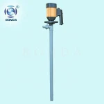 HD Polypropylene Centrifugal Chemical Drum Pump Electric Barrel Pump For Diluted Hydrochloric Acid