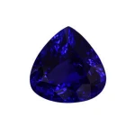 Heart Shape Tanznaite 15x15 mm Loose Gemstone