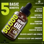 Hempyun-Private label 100% Natural pure full spectrum hemp CBD oil drops Pain Relief help sleep Herbal Extract oil