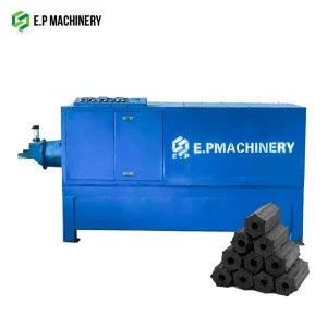 Hexagonal shape barbecue coal/charcoal briquette making extruder machine for sale